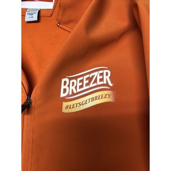 Bacardi Breezer 90’s Neon Themed Orange L Jacket - Picture 4 of 10